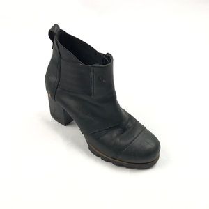 Sorel Addington Pull On Waterproof Chelsea Boots‎ Shoes Womens Size 9.5 Black